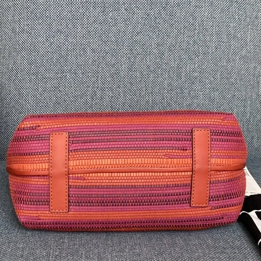 Ralph Lauren Striped Small Kassie Convertible Bag womens